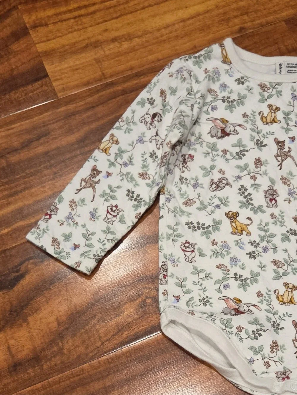 Janie and Jack x Disney EUC 12-18 Months Disney Character Bodysuit